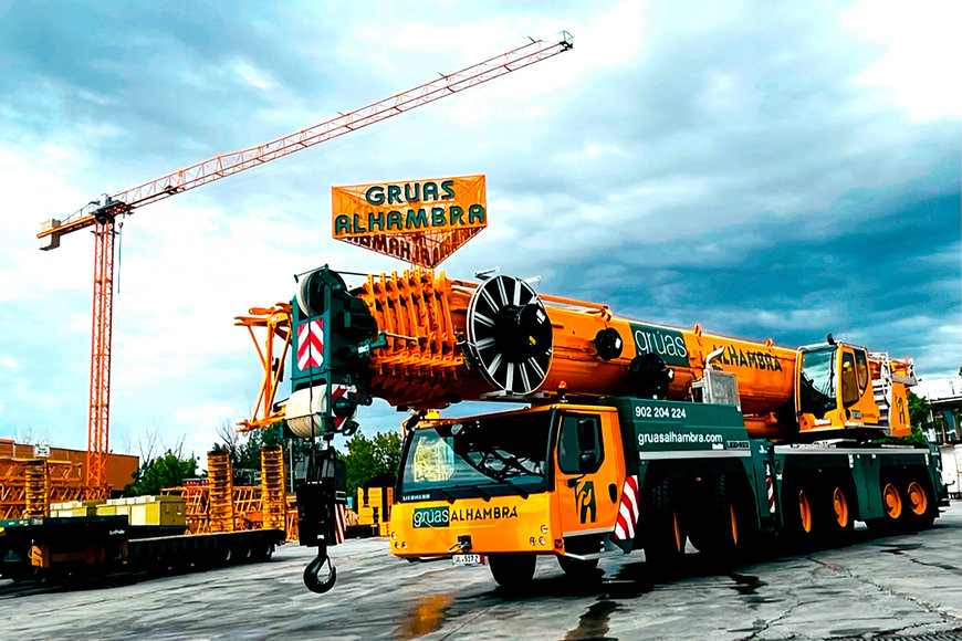 Grúas Alhambra takes delivery of first Liebherr LTM 1300-6.3 mobile crane on the Iberian Peninsula